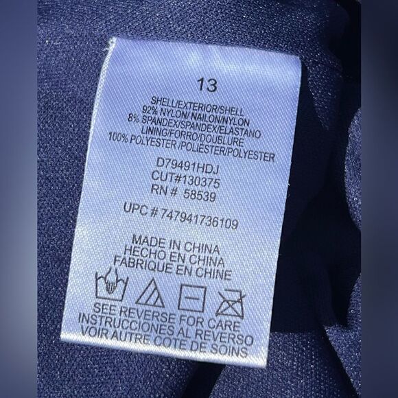 Speechless Dresses | Juniors' Lace Fit & Flare Dress Navy Great conditio… - Picture 7 of 7